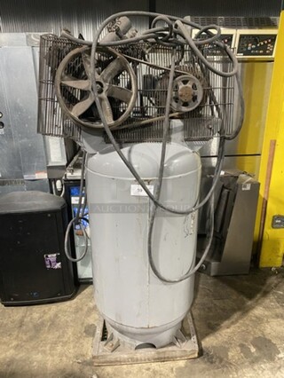 Ingersoll Rand Electric Air Compressor! 2 Stage! 5 Horse Power! 60Gallon Tank! Model 2340!
