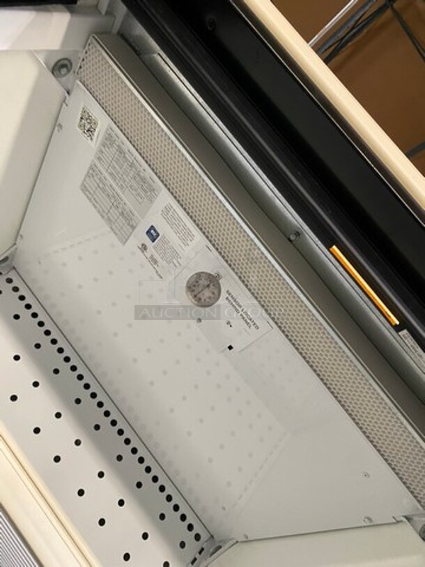 2012 Zero Zone Commercial Single Door Reach In Freezer Merchandiser! With View Through Doors! With Poly Racks! Model: 1RVZC30IM SN: 12061075671NA - Image 6 of 9