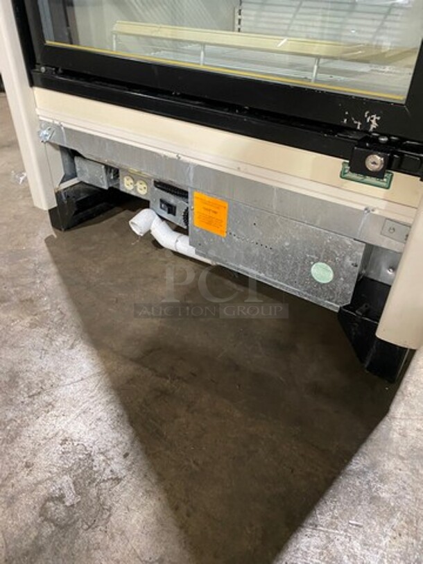 2012 Zero Zone Commercial Single Door Reach In Freezer Merchandiser! With View Through Doors! With Poly Racks! Model: 1RVZC30IM SN: 12061075671NA - Image 8 of 9