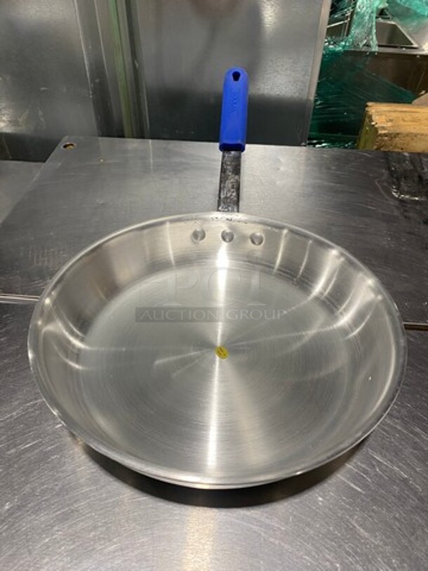 NEW! Winco Stainless Steel Frying Pans! With Cool Touch Handles! 3x Your Bid! - Image 2 of 5