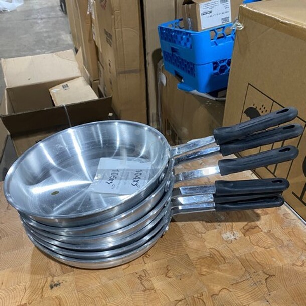 New! Stainless Steel Frying/Searing Pans! With Cool Touch Handles!3x Your Bid! - Image 3 of 8
