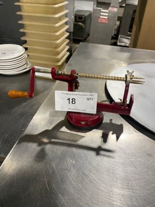 Victorio Countertop Apple Peeler!