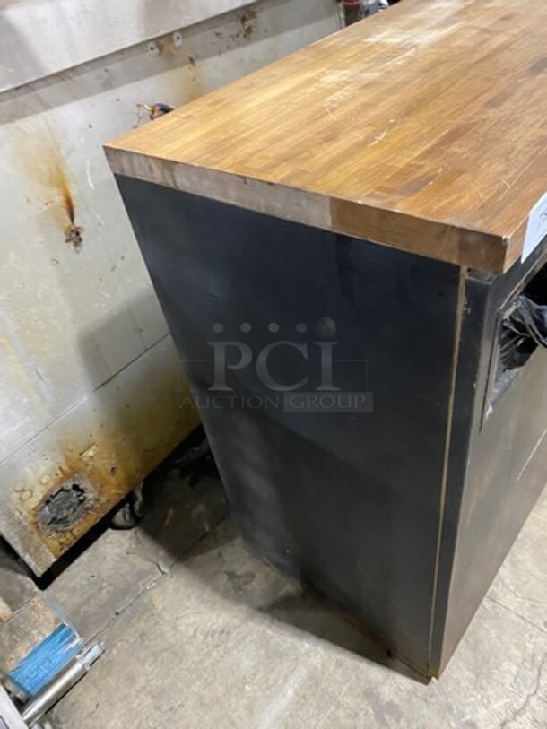 Recycle And Trash Can Shell! With Trash Deposit, Front Door And Poly Trash Bins! - Image 2 of 6