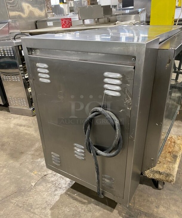 NICE! Old hickory Countertop Rotisserie! Electric Powered! Working When Removed! MODEL 6.5E SN: 650052 208V 3PH - Image 2 of 8