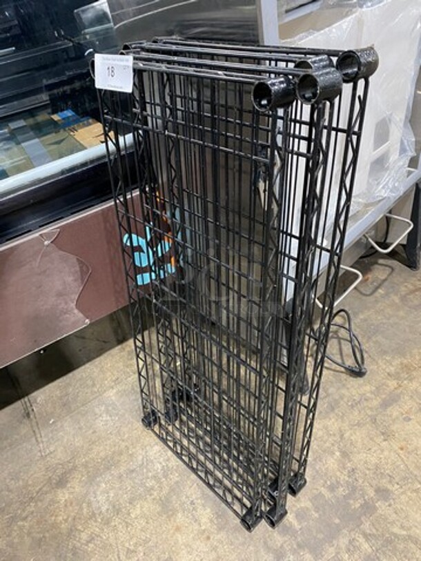 Commercial 4 Tier Shelf! With Poles! - Image 4 of 4