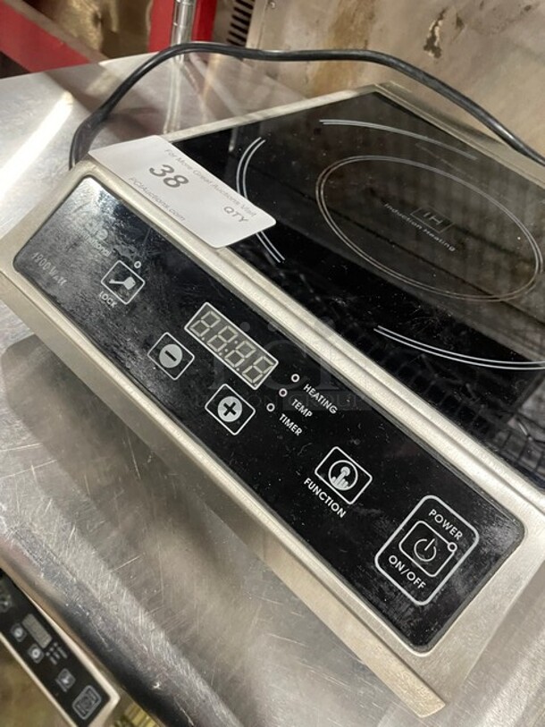 Update Commercial Electric Powered Countertop Induction Range! All Stainless Steel! 120V! - Image 5 of 7