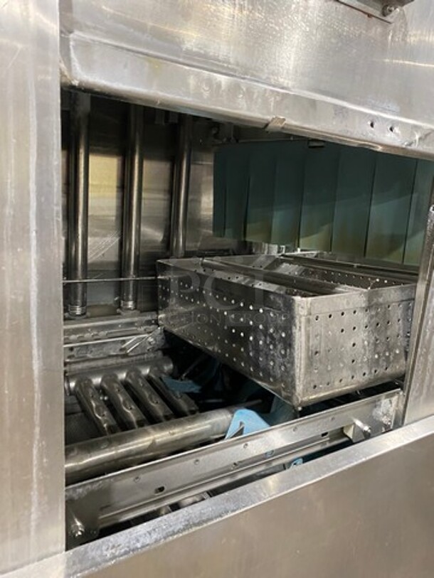 FAB! Hobart Commercial Heavy Duty Conveyor Dishwasher! All Stainless Steel! On Legs! Model: CRS66A SN: 851041280 208V 60HZ 3 Phase - Image 6 of 12