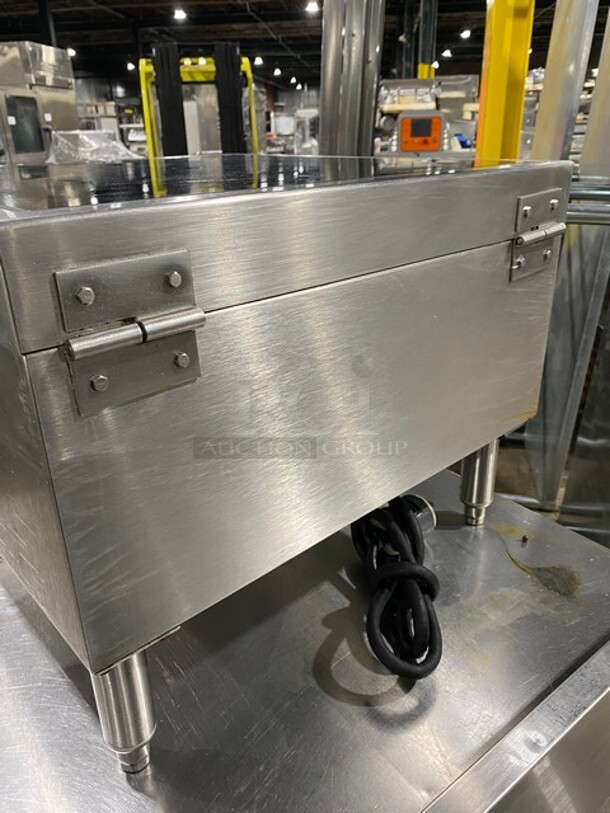 Cooktek Stainless Steel Commercial Electric Powered Single Burner Induction Range! MODEL MSP7000-200 SN646721341DO416 208V  - Image 4 of 8