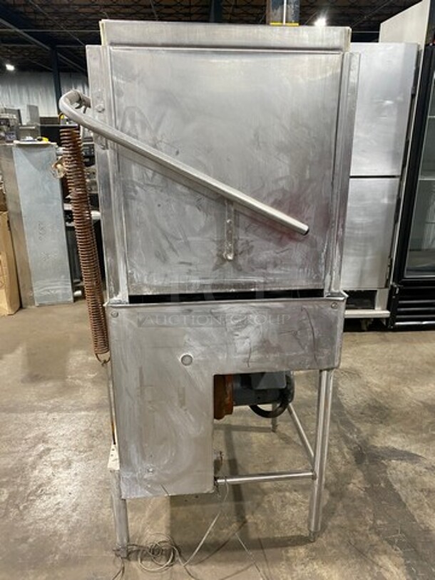 Hobart Commercial Pass-Through Dishwasher! All Stainless Steel! On Legs! - Image 4 of 12