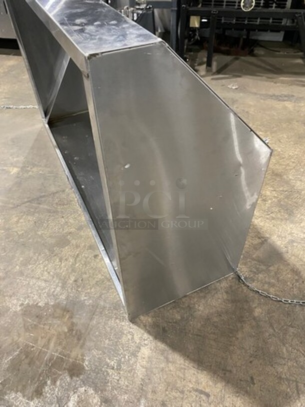Commercial Solid Stainless Steel Hood System! - Image 3 of 7