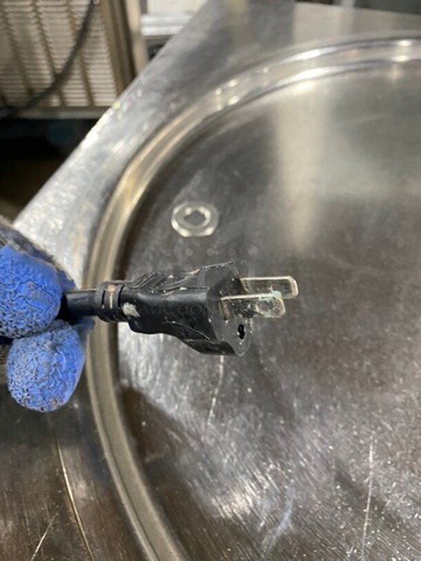 Commercial Fried Ice Cream Roll Machine! All Stainless Steel! On Casters! WORKING WHEN REMOVED! - Image 7 of 7