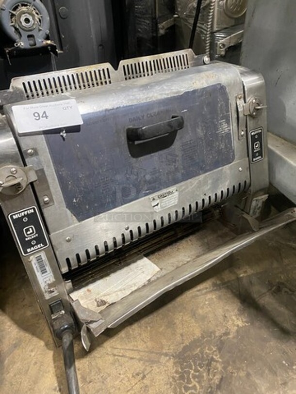 Antunes Commercial Countertop Universal Toaster! All Stainless Steel! Model: UTX200L 208V - Image 5 of 8