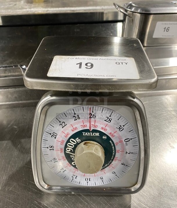 Taylor Stainless Steel Commercial Countertop 32 oz Food Portioning Scale! MODEL T32 - Image 1 of 7