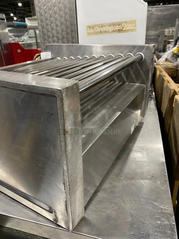 Star Commercial Countertop Hot Dog Roller Grill! With Bun Warmer! All Stainless Steel! Model: 30CHD SN: 6300911A0080 120V - Image 4 of 9