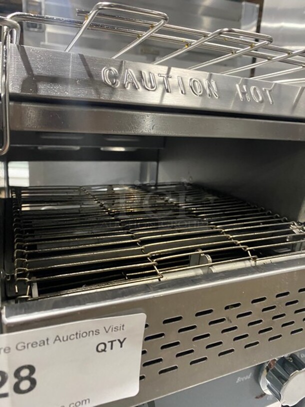 Ava Toast Commercial Countertop Conveyor Toaster! All Stainless Steel! On Legs! Model: TT300A SN: 0321T140234! 120V! - Image 6 of 8