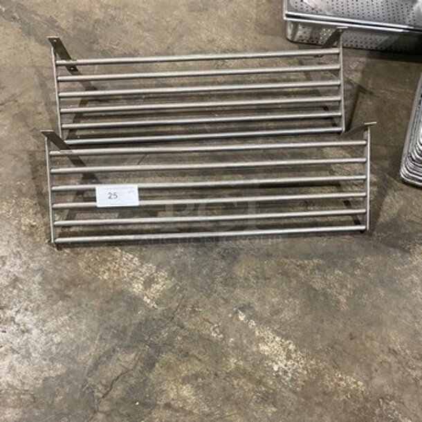 ALL ONE MONEY! Commercial Solid Stainless Steel Wall Mount Shelf!