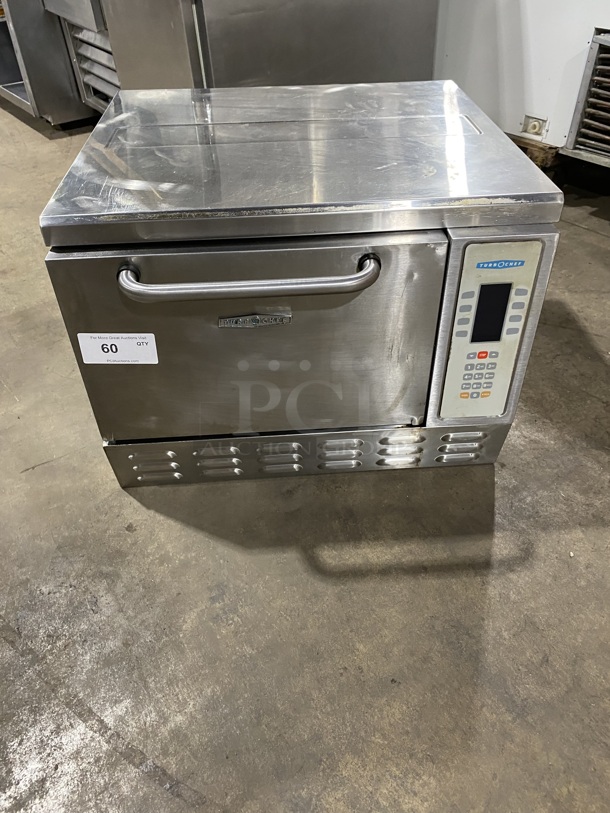 TURBOCHEF Stainless Steel Commercial Countertop Electric Powered Rapid Cook Oven! Model NGC Serial NGCD634830 208/240 Volts, 1 Phase. - Image 1 of 8