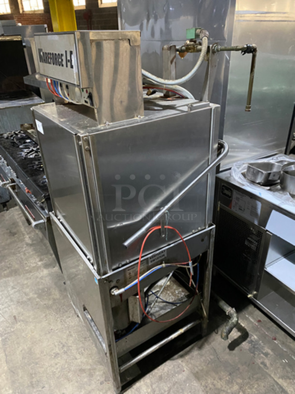 NICE! Wareforce Commercial Heavy-Duty Pass-Through Dish Washer! All Stainless Steel! On Legs! Model: WAREFORCEIE SN: 14J298447 115V 60HZ 1 Phase - Image 2 of 10