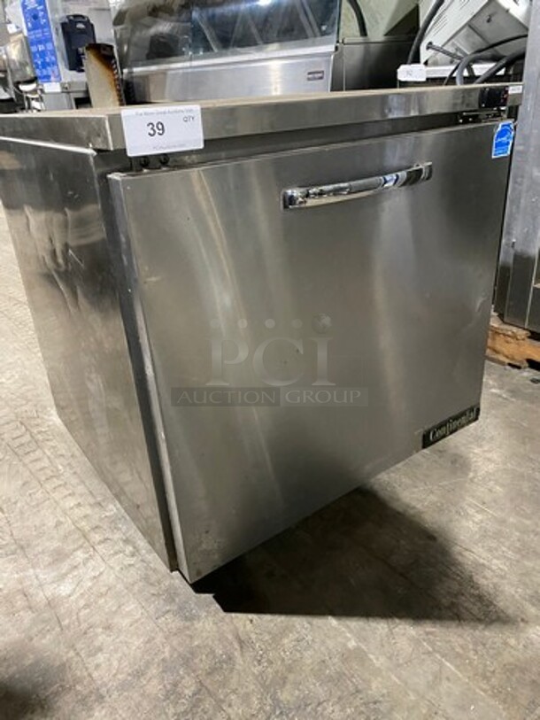 Continental Commercial Single Door Refrigerated Lowboy/Work Top Cooler! All Stainless Steel! Model: SW32N SN: 15987280 115V 60HZ 1 Phase - Image 2 of 11