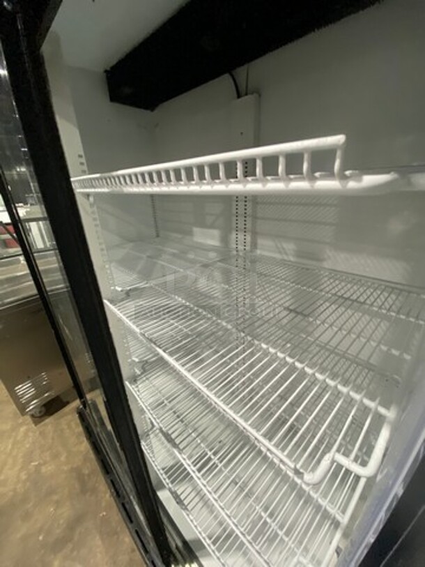 Bison Commercial 2 Door Reach In Cooler Merchandiser! With View Through Doors! With Poly Coated Racks! Model BGM49SD Serial 1400WAB20170210003! 115V! - Image 5 of 8