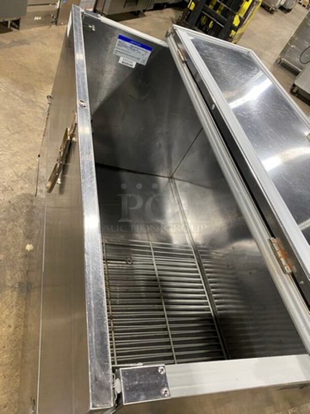Beverage Air Single Side Access Milk Cooler! Stainless Steel! On Casters! Model: SM49N SN: 5002900 115V 1 Phase - Image 5 of 7