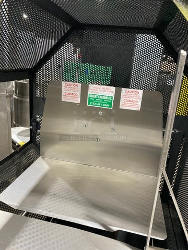 GREAT FIND! Bunn Commercial Electric Powered Package Tying Machine! Stainless Steel! On Casters! Model: 1691 SN: 88937 - Image 5 of 10