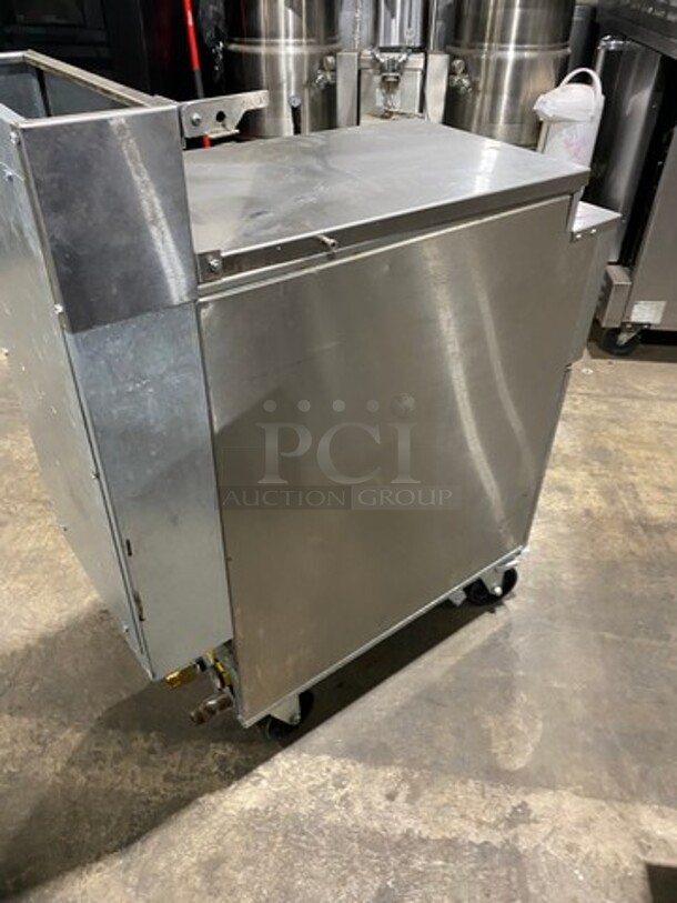 Imperial Commercial Natural Gas Powered Commercial Pasta Cooker/Rethermalizer! With Backsplash! All Stainless Steel! WORKING WHEN REMOVED! Model: IRT14GBM SN: 04256821! - Image 4 of 9