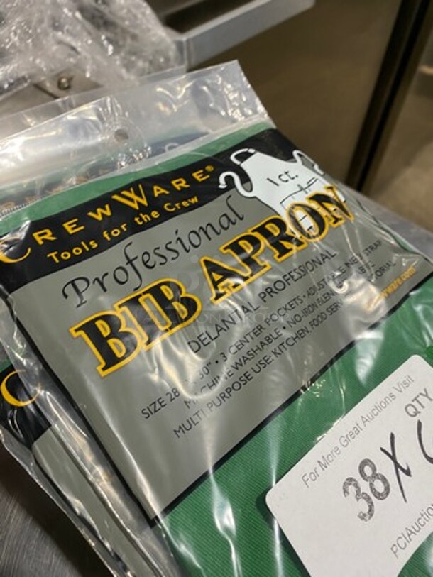 NEW! Crew Ware Professional Bib Apron! 6x Your Bid! - Image 2 of 3