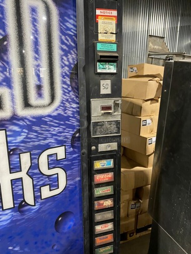 Commercial Drink Vending Machine! 8 Drink Selections! With Bill And Coin Acceptor! Suitable For Indoor And Outdoor Use! - Image 7 of 7