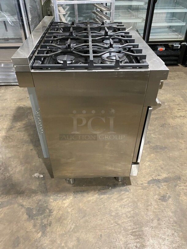 Zline Commercial Gas Powered 6 Burner Stove! With Oven Underneath! Stainless Steel! MODEL RG36 SN: RG36GE2112049103 120V - Image 3 of 10