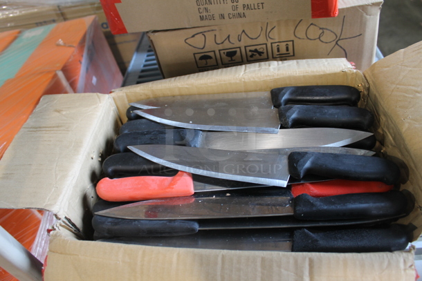 60 SHARPENED Stainless Steel Chef Knives. 60 Times Your Bid! - Image 1 of 2