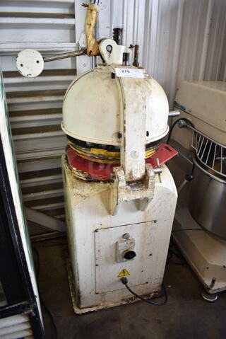 SM-330 Metal Commercial Floor Style Dough Divider. 220 Volts, 3 Phase. 