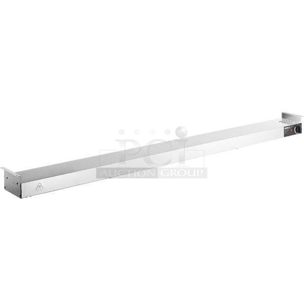 PALLET LOT of 47 BRAND NEW SCRATCH AND DENT! ServIt 423SWI72 Stainless Steel Commercial  72" High Wattage Strip Warmer with Adjustable Infinite Controls. Stock Picture Used as Gallery. 47 Times Your Bid! - Image 1 of 7