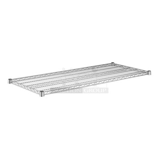 2 BRAND NEW SCRATCH AND DENT! Regency 460EC2454 24" x 54" NSF Chrome Wire Shelf