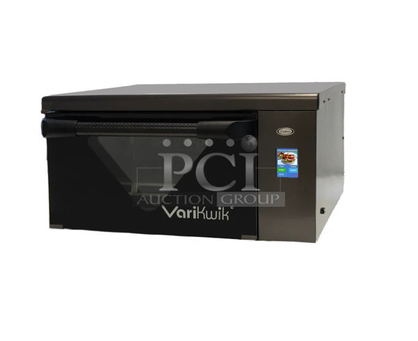 BRAND NEW SCRATCH AND DENT! 2024 Cadco VariKwik VK-120 Stainless Steel Commercial Countertop Electric Powered Convection Oven. 120 Volts, 1 Phase. - Image 1 of 6