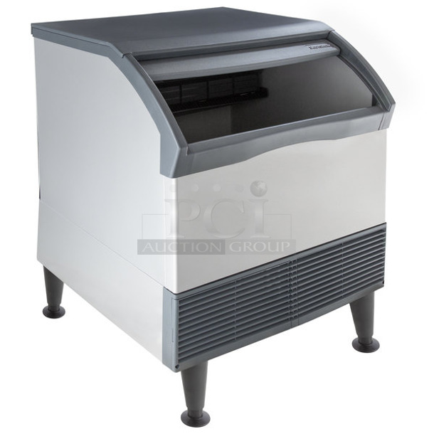BRAND NEW SCRATCH AND DENT! 2023 Scotsman CU3030MA-1E Stainless Steel Commercial Self Contained Undercounter Ice Machine. 115 Volts, 1 Phase. 