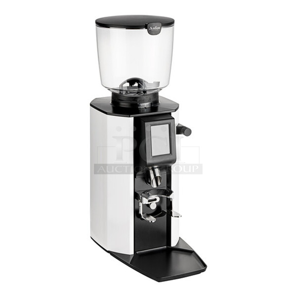 BRAND NEW SCRATCH AND DENT! 2024 Hemro MyCafe Anfim Milano Metal Countertop Espresso Bean Grinder. 120 Volts, 1 Phase. Tested and Working! - Image 1 of 7