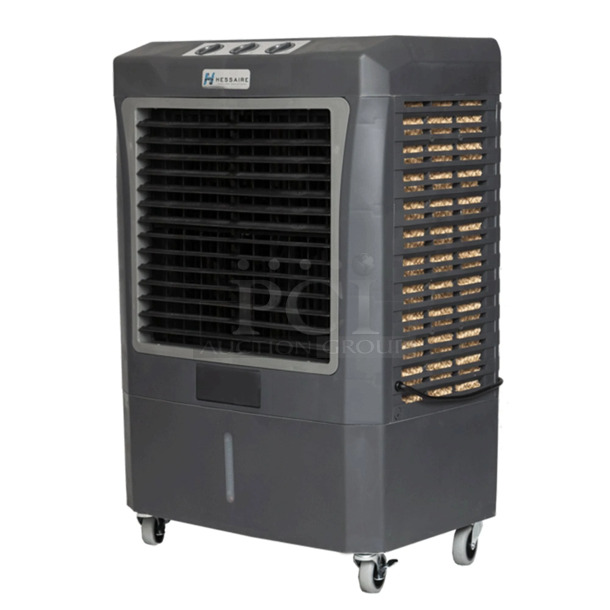 IN ORIGINAL BOX! Hessaire MC37V 950 sq ft Portable Evaporative Cooler 3100 CFM - Image 1 of 7