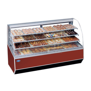 BRAND NEW SCRATCH AND DENT! Federal SN96 Countertop Dry Display Case Merchandiser. 120 Volts, 1 Phase. 