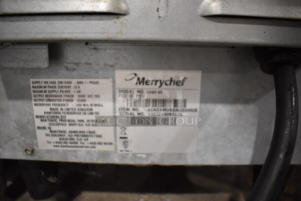 2015 Merrychef eikon e2 Stainless Steel Commercial Countertop Electric Powered Slim Line Rapid Cook Oven. 208/240 Volts, 1 Phase. 15x30x27 - Image 2 of 8