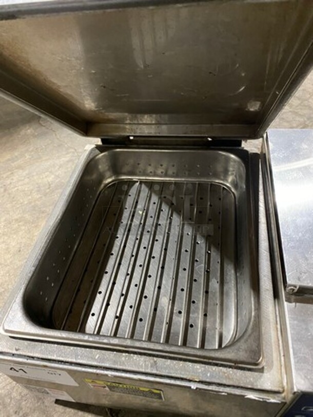 Antunes Commercial Countertop Electric Powered Deluxe Food Warmer! Stainless Steel! Model: DFW150CF SN: 19011385 120V - Image 6 of 9