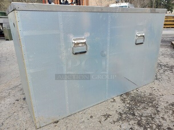 Aluminum Cabinet W/ Stainless Steel Top  - Image 2 of 3