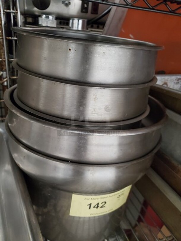 Stainless Steel Round Food Pan  - Image 2 of 2