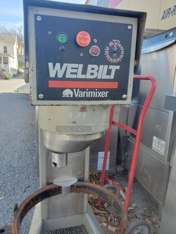 Welbilt Varimixer (No include attachments) Not tested. 3PH