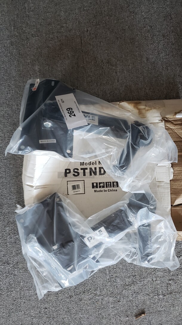 Lot of 2 Pyle PSTNDW15 Dual Universal Adjustable Wall Mount Speaker Brackets (Location 2) - Image 1 of 1