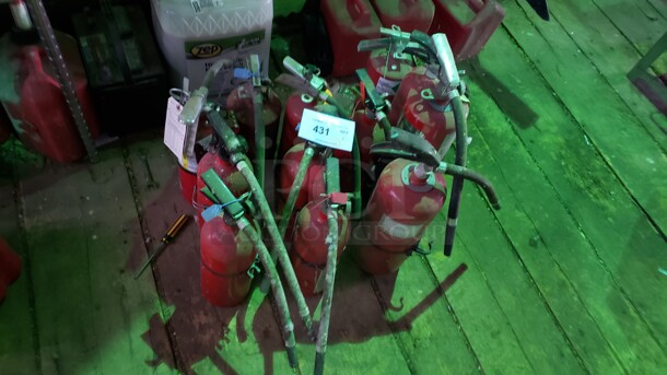 Lot of Fire Extinguishers

(Location 3)