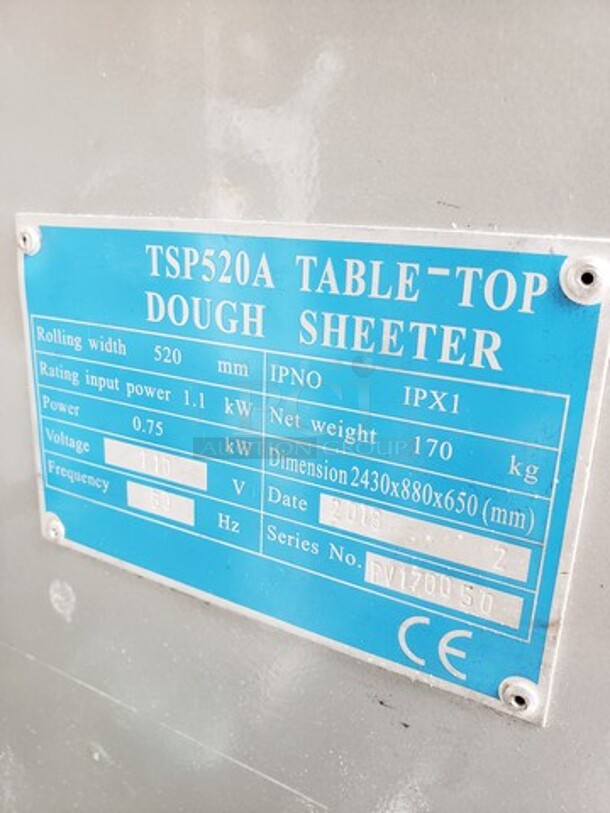 Table Top Dough Sheeter! - Image 4 of 4
