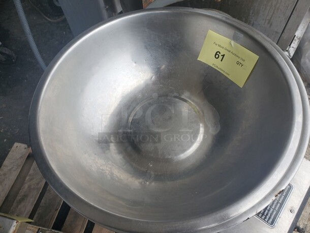 16" Commercial Mixing Bowls BIDX2 - Image 1 of 2