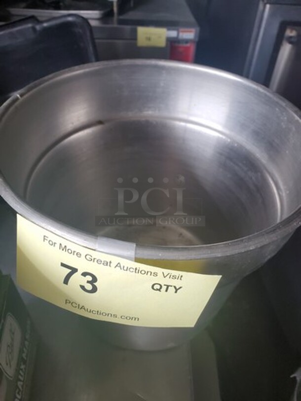 Stainless steel round container  - Image 2 of 3