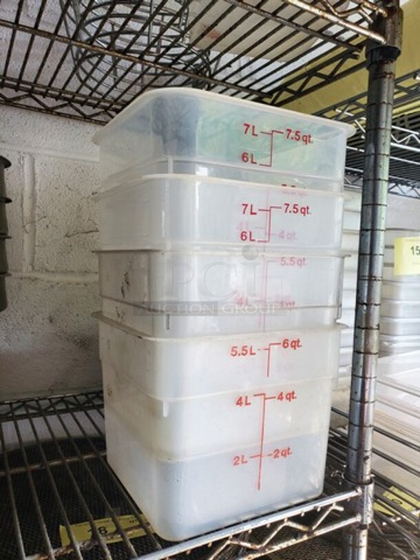 ALL ONE MONEY Lot of 4 Miscellaneous Storage Container!  - Image 2 of 3